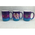 Spray Color Ceramic Mug, Rainbow Color Ceramic Mug